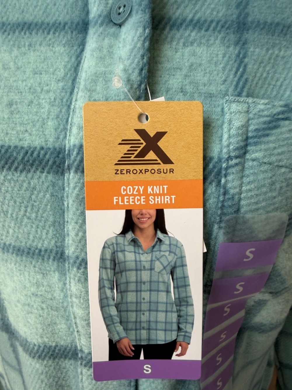 Ladies ZeroXposur Cozy Knit Fleece Shirt - Picture 2 of 14
